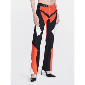 Dion Lee Black and Orange Pants